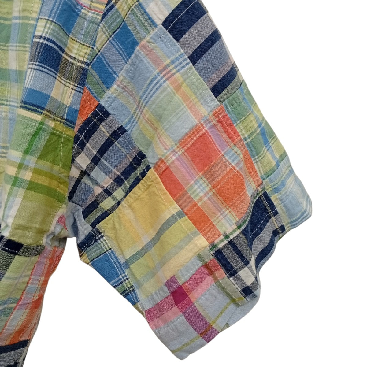 BROOKS BROTHERS チェック半袖シャツ 古着・中古-5枚目のアイテム画像