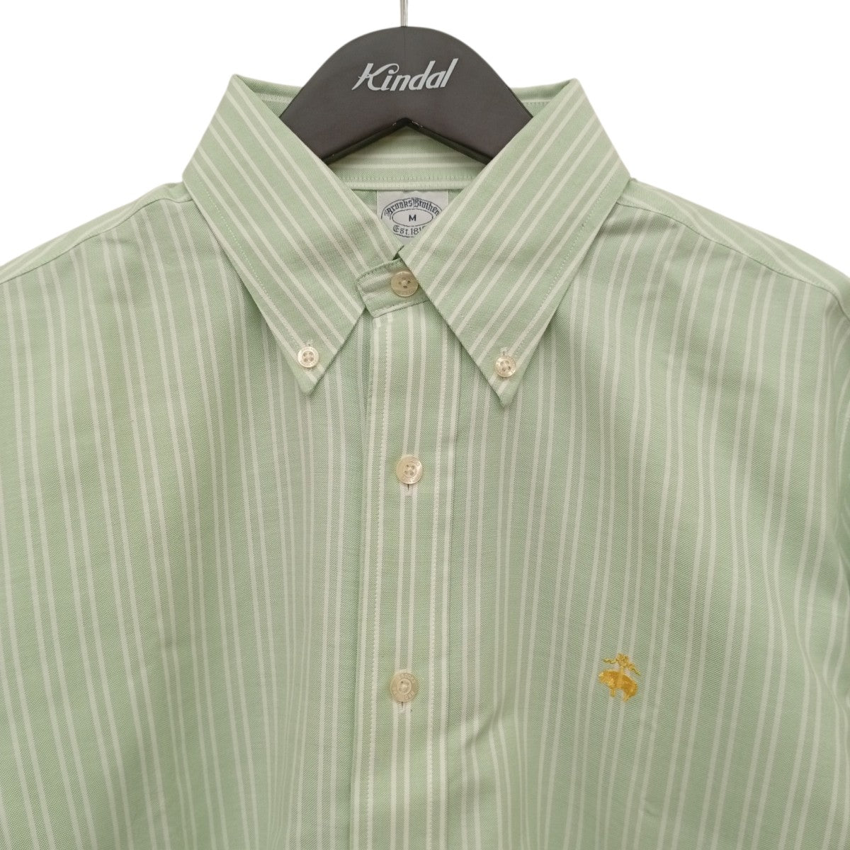 BROOKS BROTHERS ストライプ長袖シャツ 古着・中古-4枚目のアイテム画像