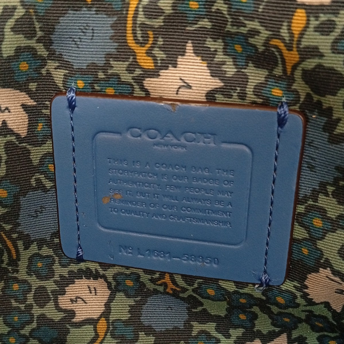 COACH トートバッグ58850 古着・中古-7枚目のアイテム画像