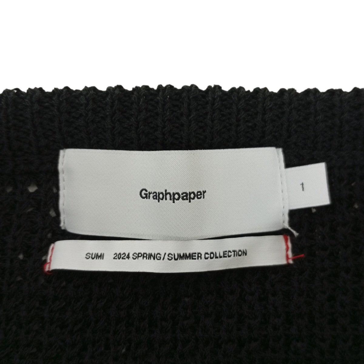 Linen SOLOTEX Knit Crew NeckセーターGU241-80206