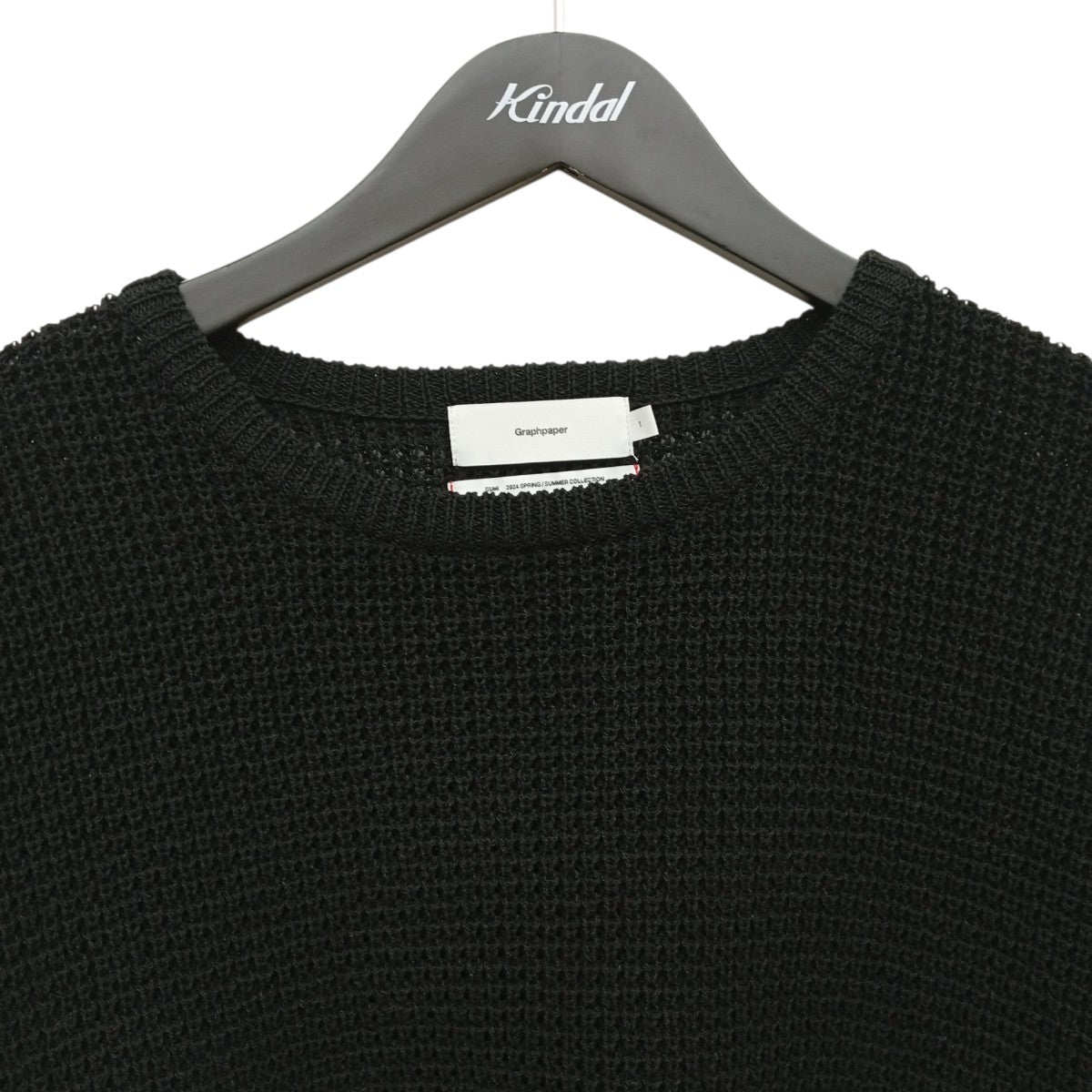 Linen SOLOTEX Knit Crew NeckセーターGU241-80206