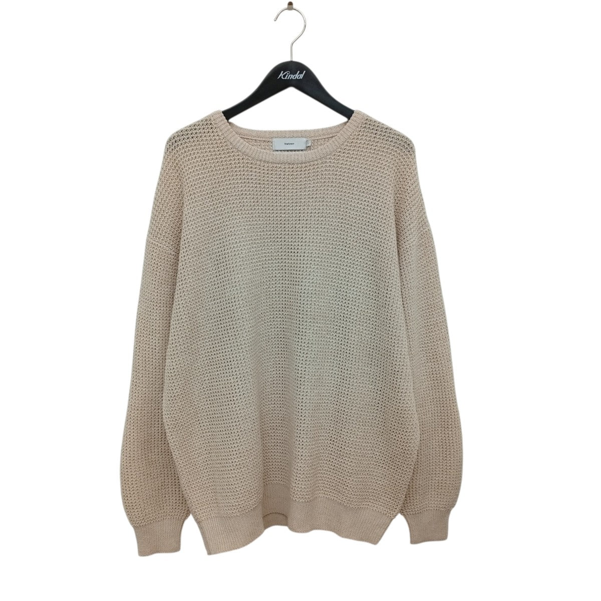 Linen SOLOTEX Knit Crew NeckセーターGU241-80206