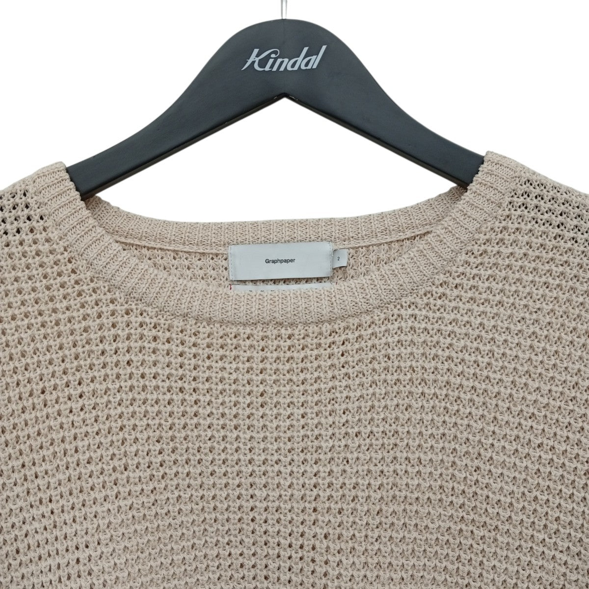 Linen SOLOTEX Knit Crew NeckセーターGU241-80206