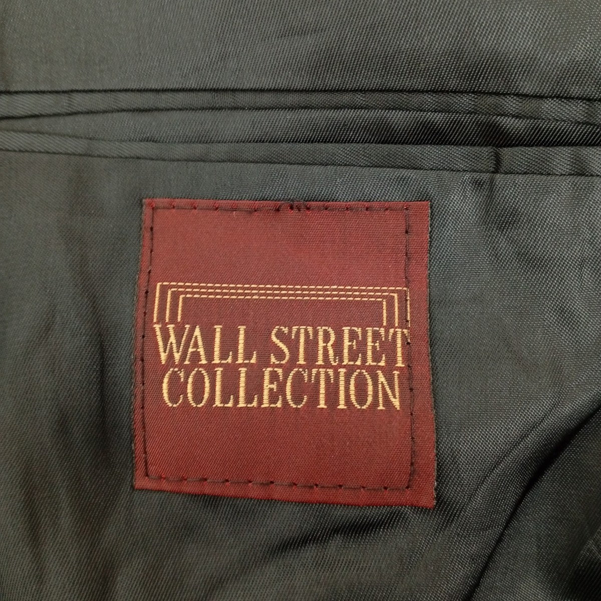 WALL STREET COLLECTION 紺ブレザー テーラードジャケット 古着・中古-3枚目のアイテム画像