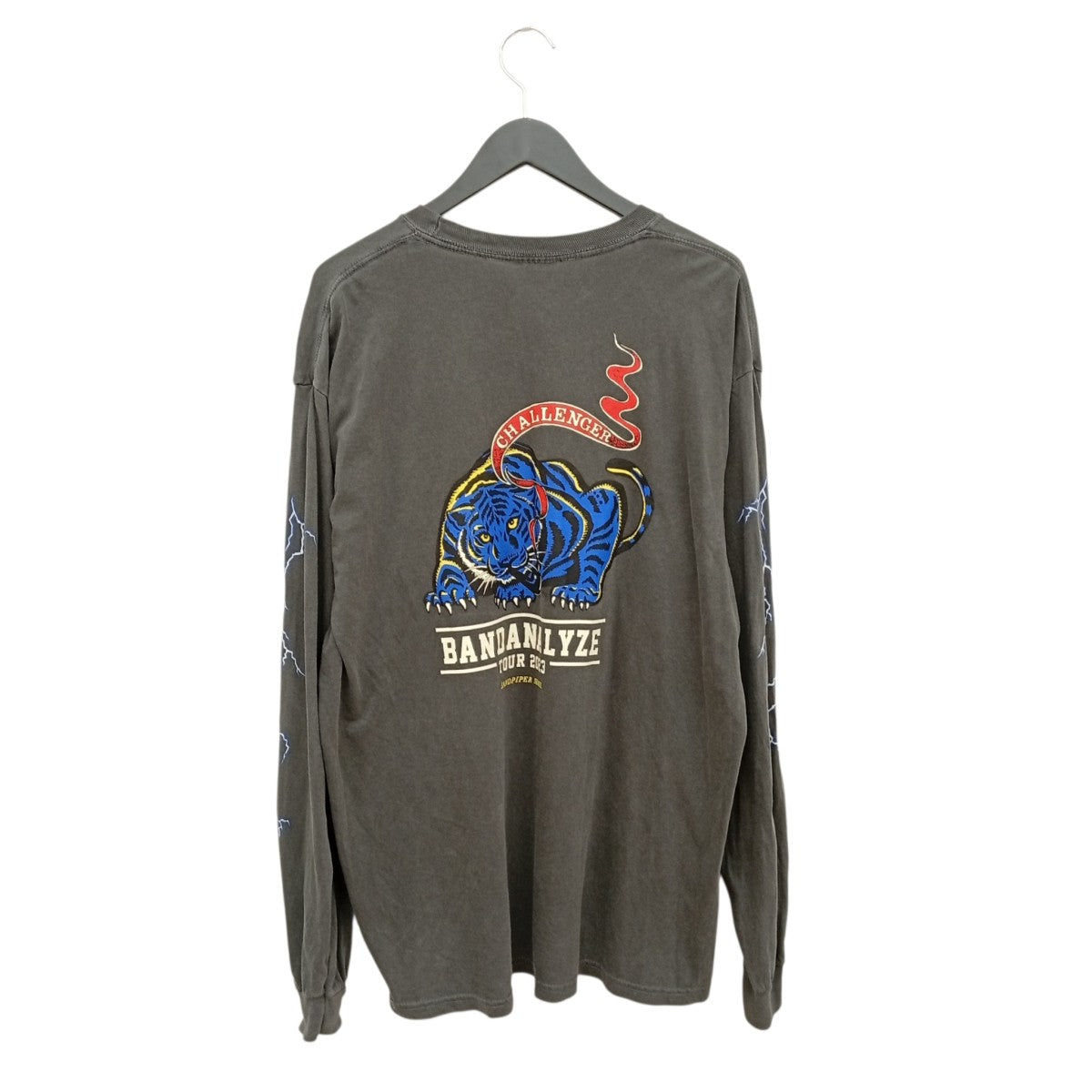 L S BD TIGER TEEロングスリーブカットソー