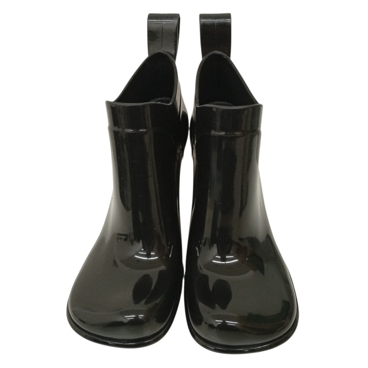 Shine rubber ankle bootsブーツ