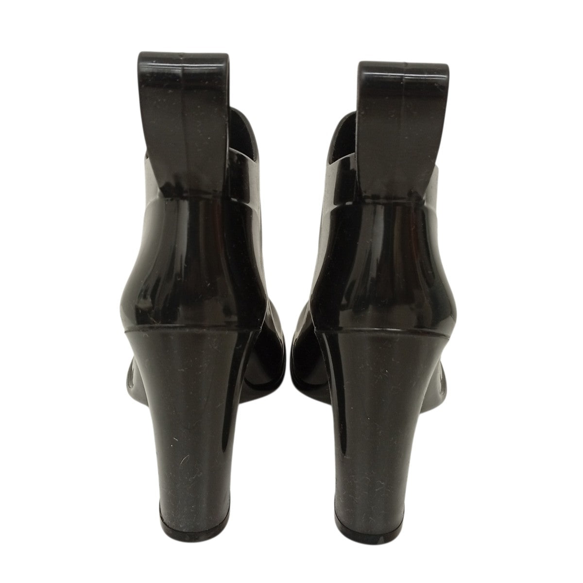 Shine rubber ankle bootsブーツ