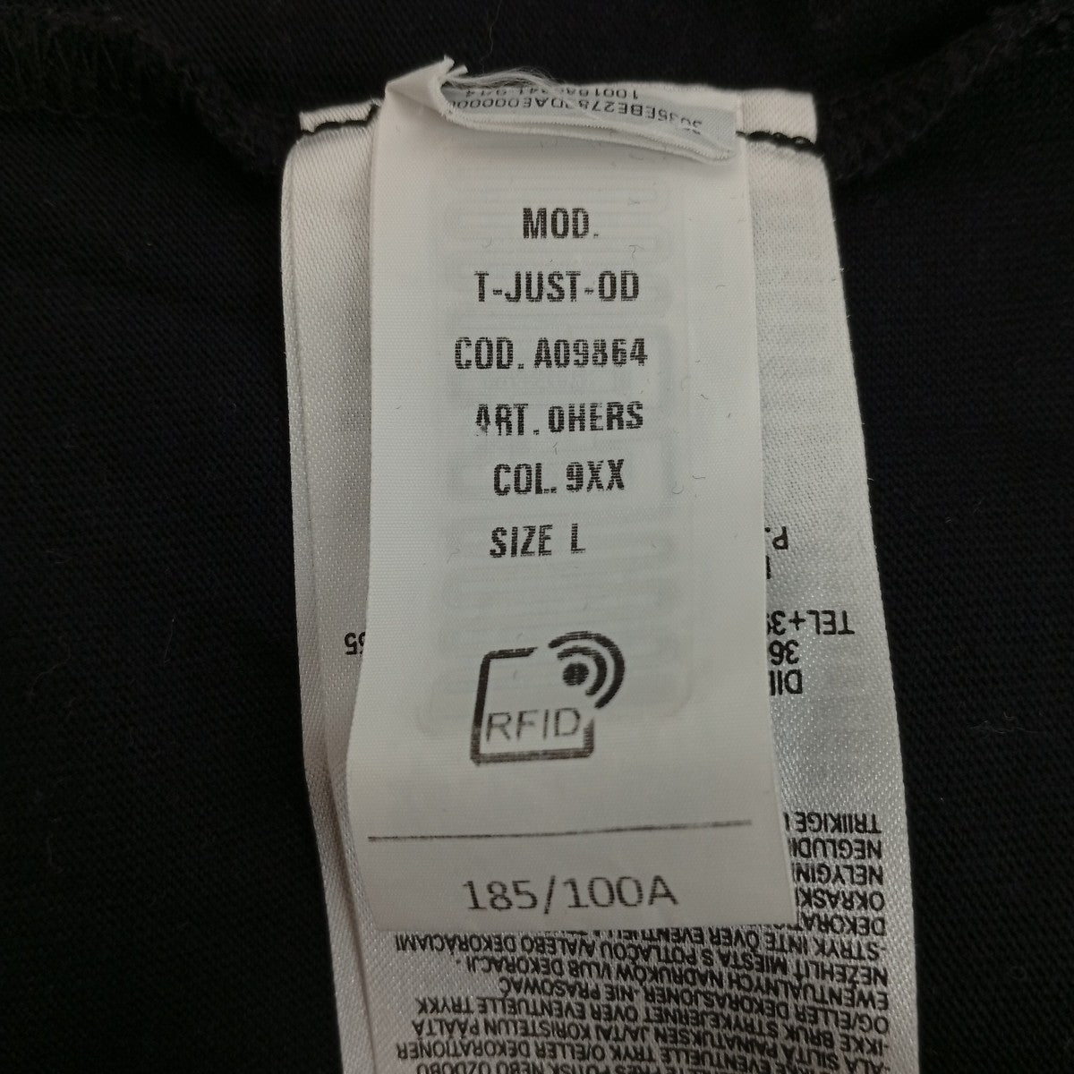 DIESEL 半袖カットソーA09864 古着・中古-5枚目のアイテム画像
