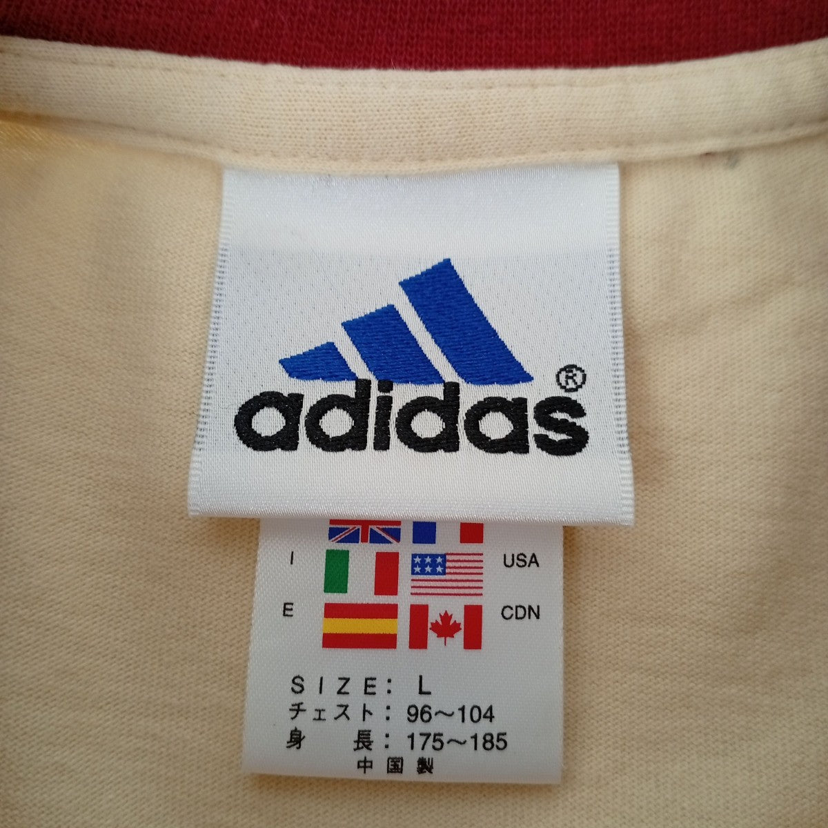 adidas TシャツJD1018 古着・中古-3枚目のアイテム画像