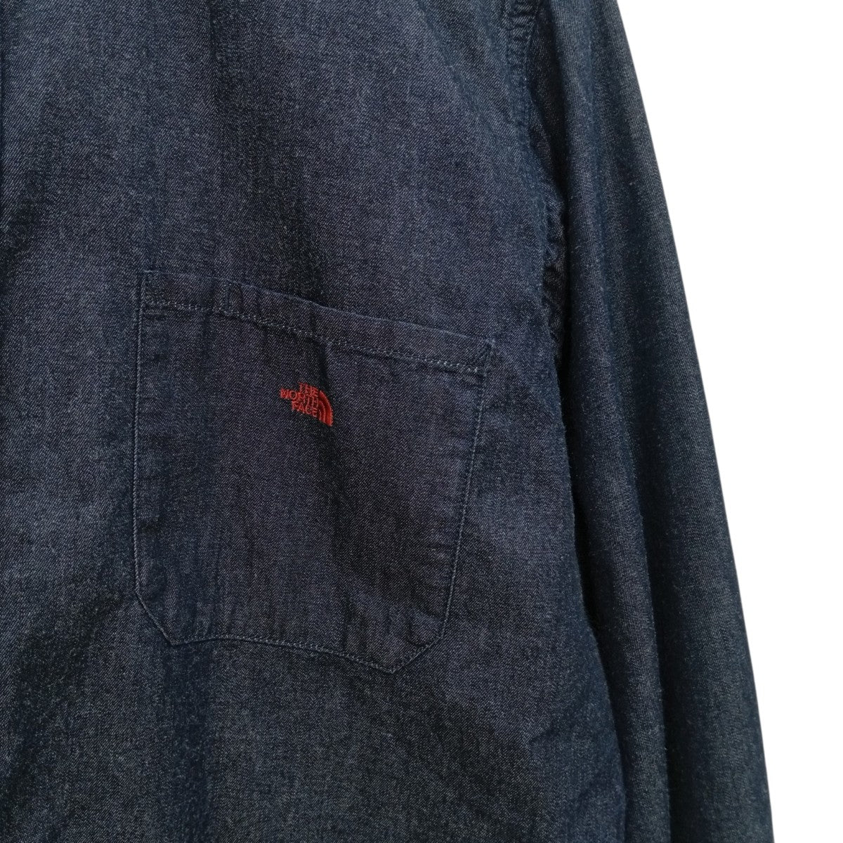 THE NORTH FACE デニムシャツNT3808N 古着・中古-6枚目のアイテム画像