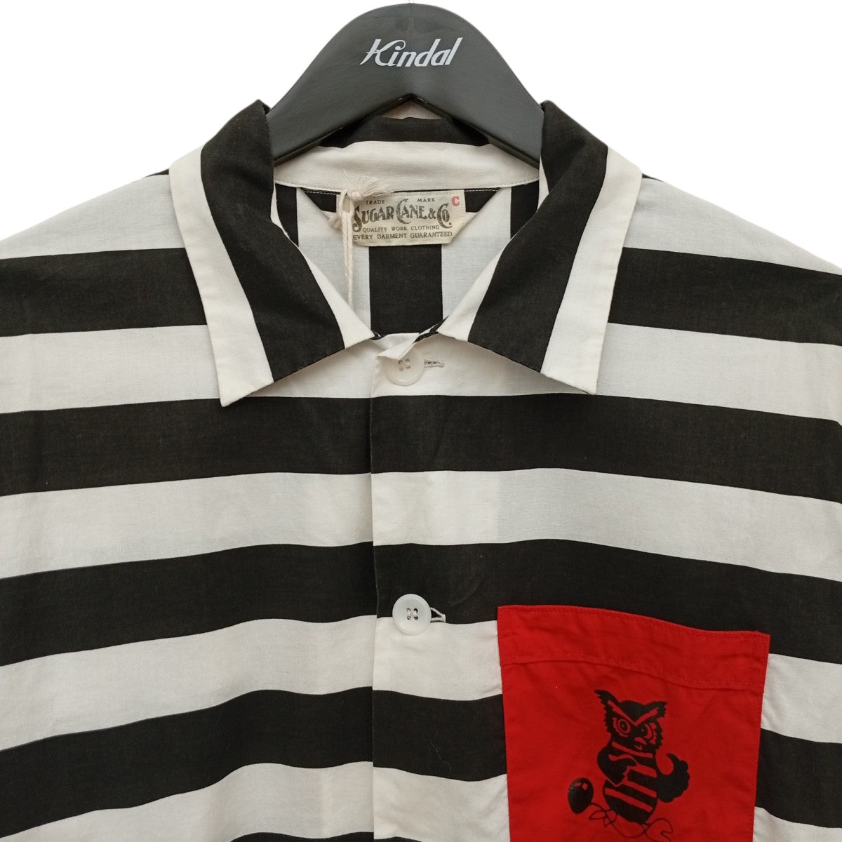 FICTION ROMANCE PRISON STRIPE SHIRT長袖シャツSC26526