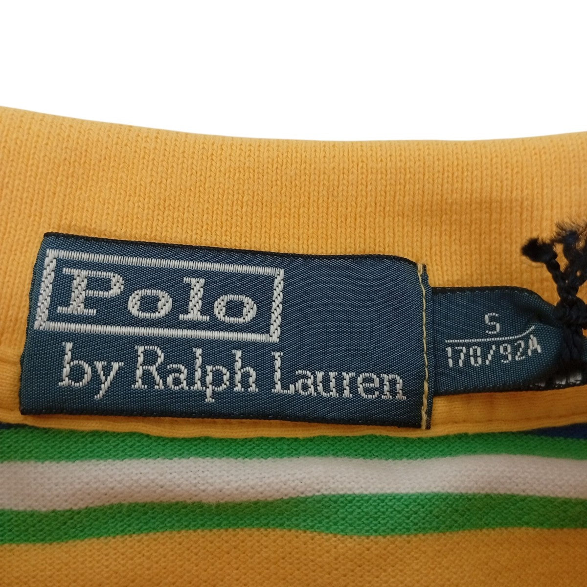 POLO RALPH LAUREN ボーダーポロシャツ 古着・中古-3枚目のアイテム画像