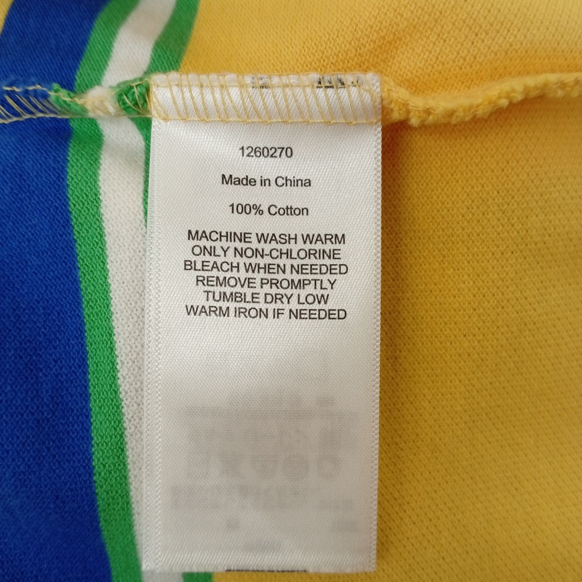 POLO RALPH LAUREN ボーダーポロシャツ 古着・中古-4枚目のアイテム画像