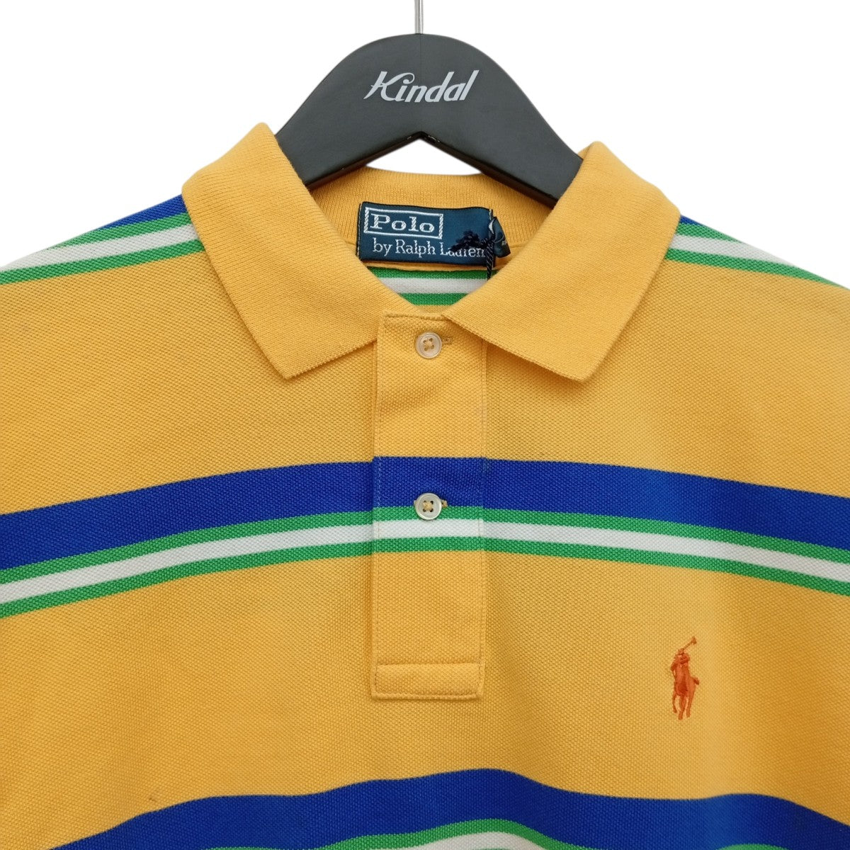 POLO RALPH LAUREN ボーダーポロシャツ 古着・中古-7枚目のアイテム画像