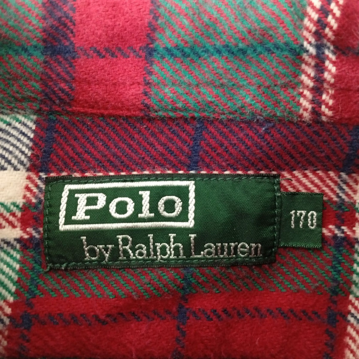 POLO RALPH LAUREN チェックネルシャツ 古着・中古-3枚目のアイテム画像