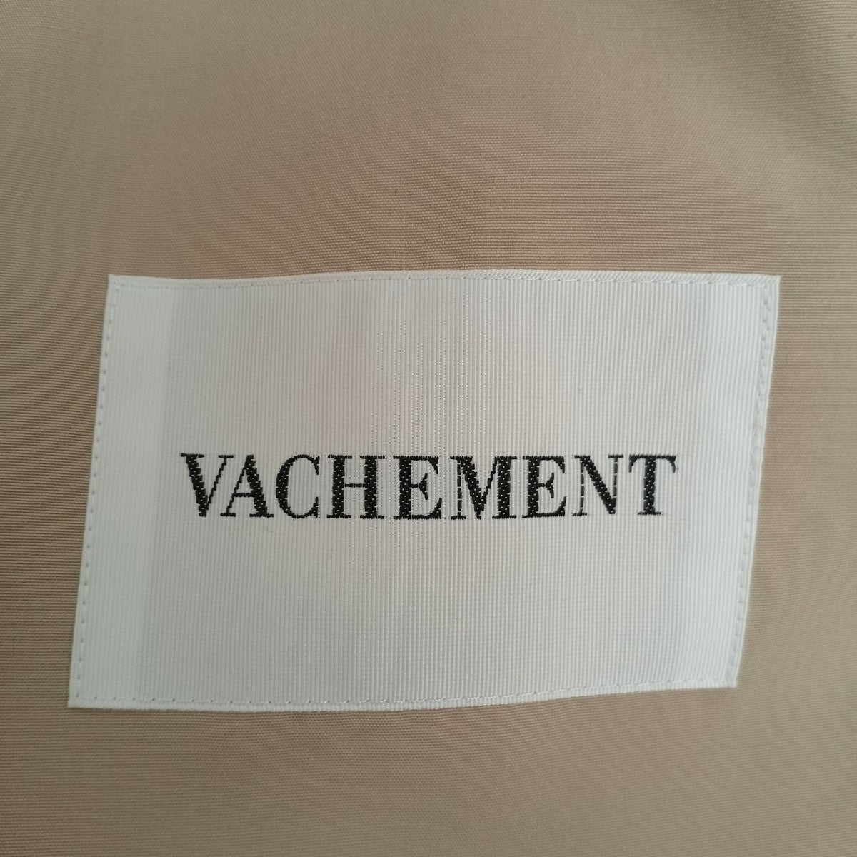 VACHEMENT×STUDIOUS リサイクルシェルタフタロングコートVG-02-700 古着・中古-6枚目のアイテム画像
