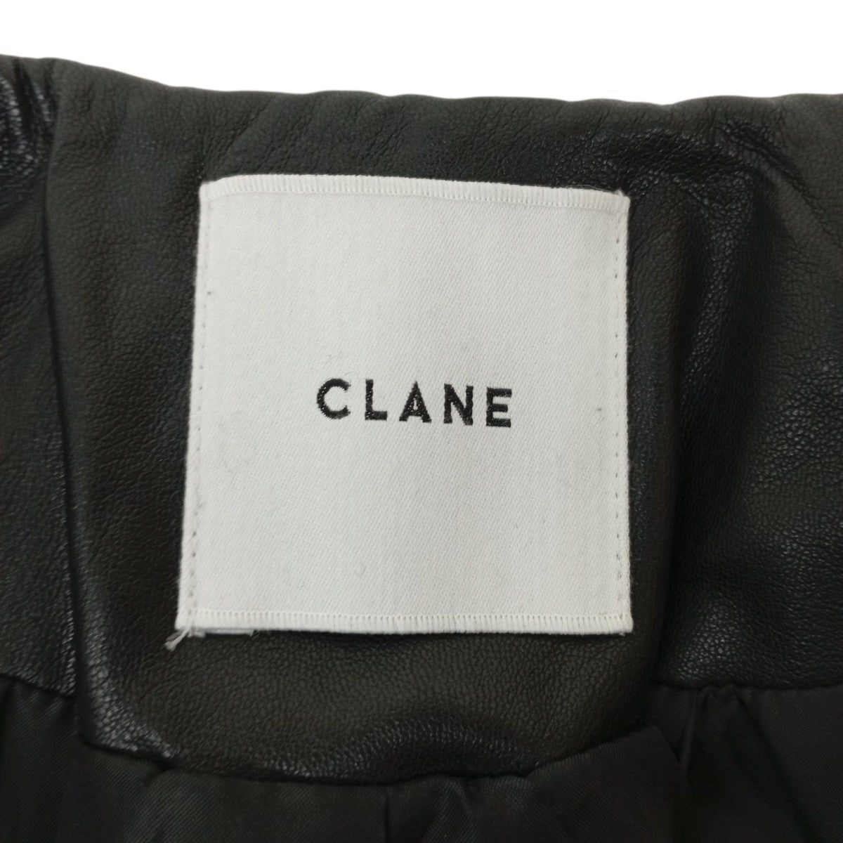 CLANE FAKE LEATHER JACKETジャケット19104-0561 古着・中古-4枚目のアイテム画像