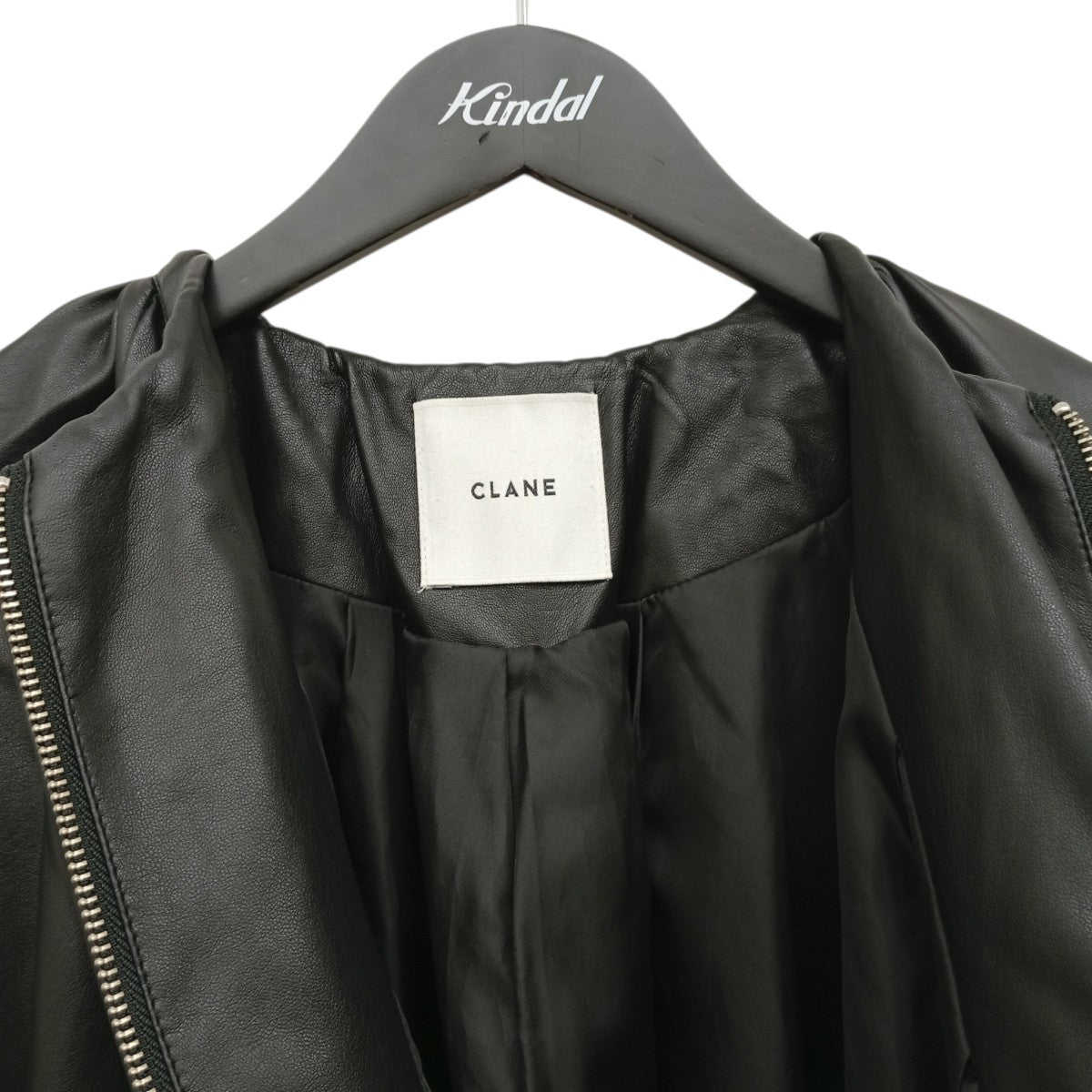 CLANE FAKE LEATHER JACKETジャケット19104-0561 古着・中古-6枚目のアイテム画像