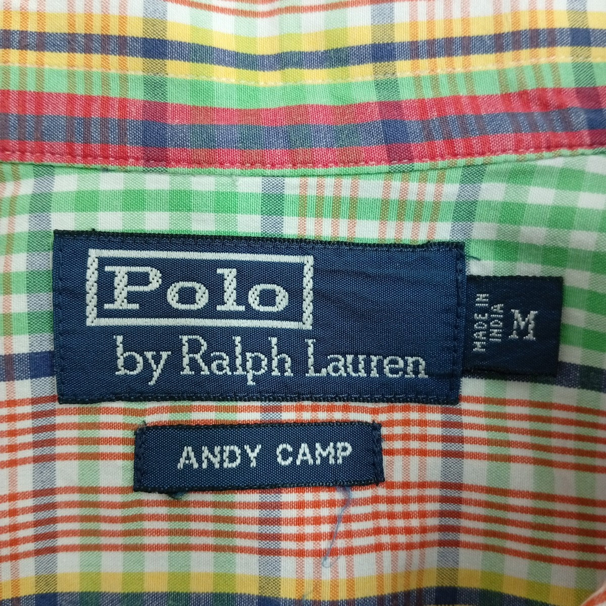 POLO RALPH LAUREN チェック半袖シャツHS-RL-GM3844 古着・中古-3枚目のアイテム画像
