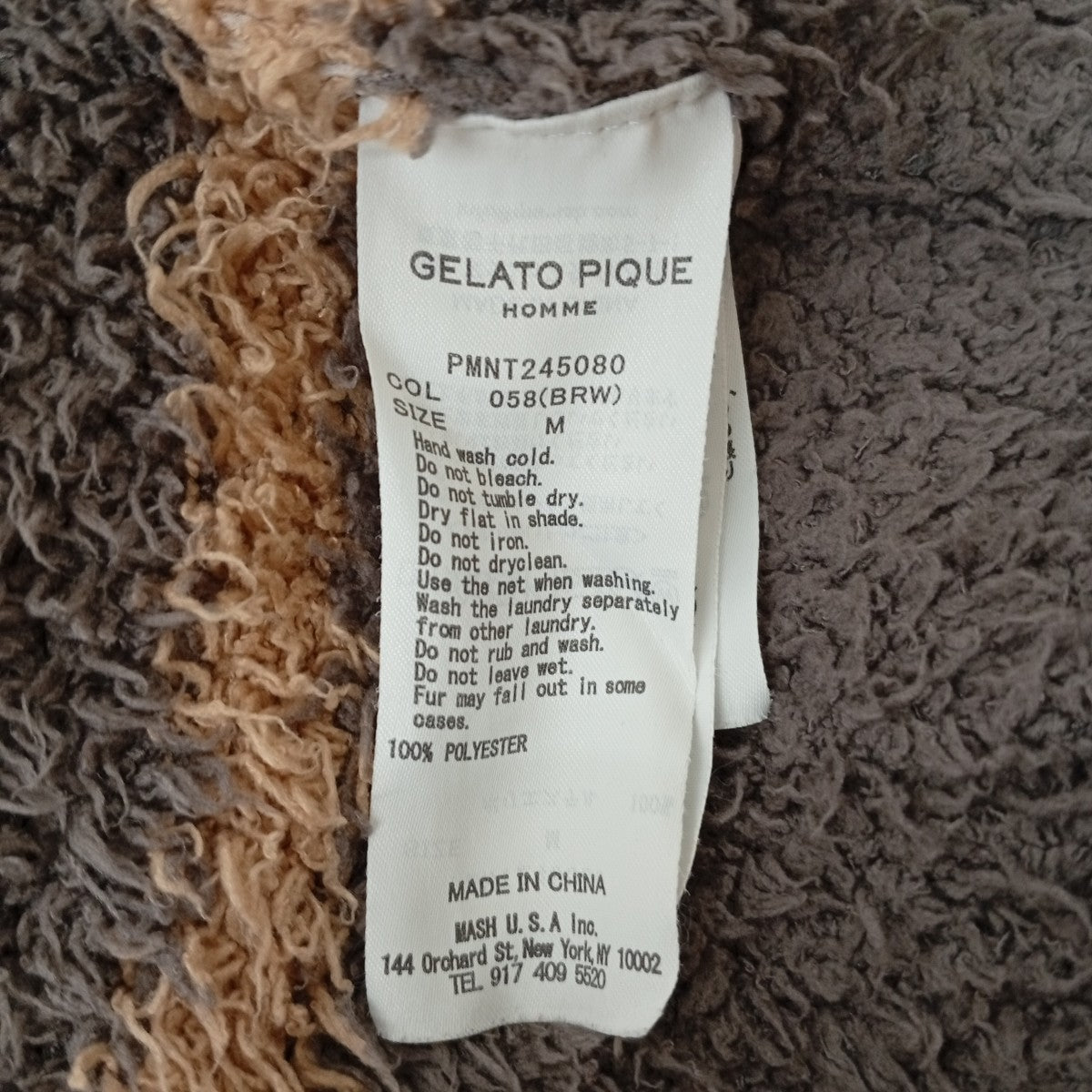 gelato pique ジップパーカーPMNT245080 古着・中古-4枚目のアイテム画像