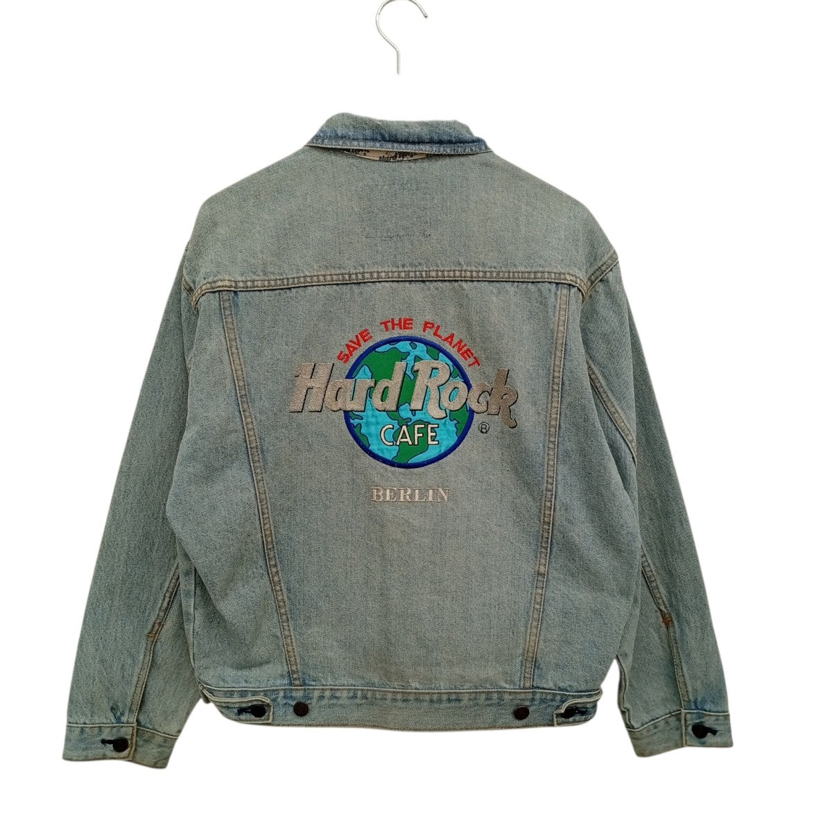 Hard Rock cafe 90Sデニムジャケット 古着・中古-2枚目のアイテム画像