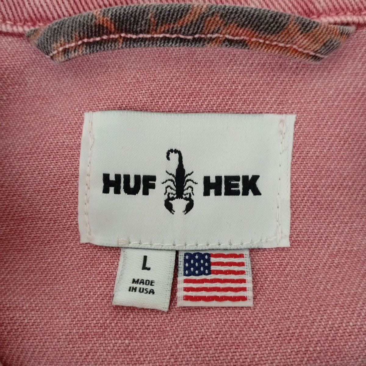 HUF×Hanni El Khatib Hanni El Khatibデニムジャケット 古着・中古-3枚目のアイテム画像