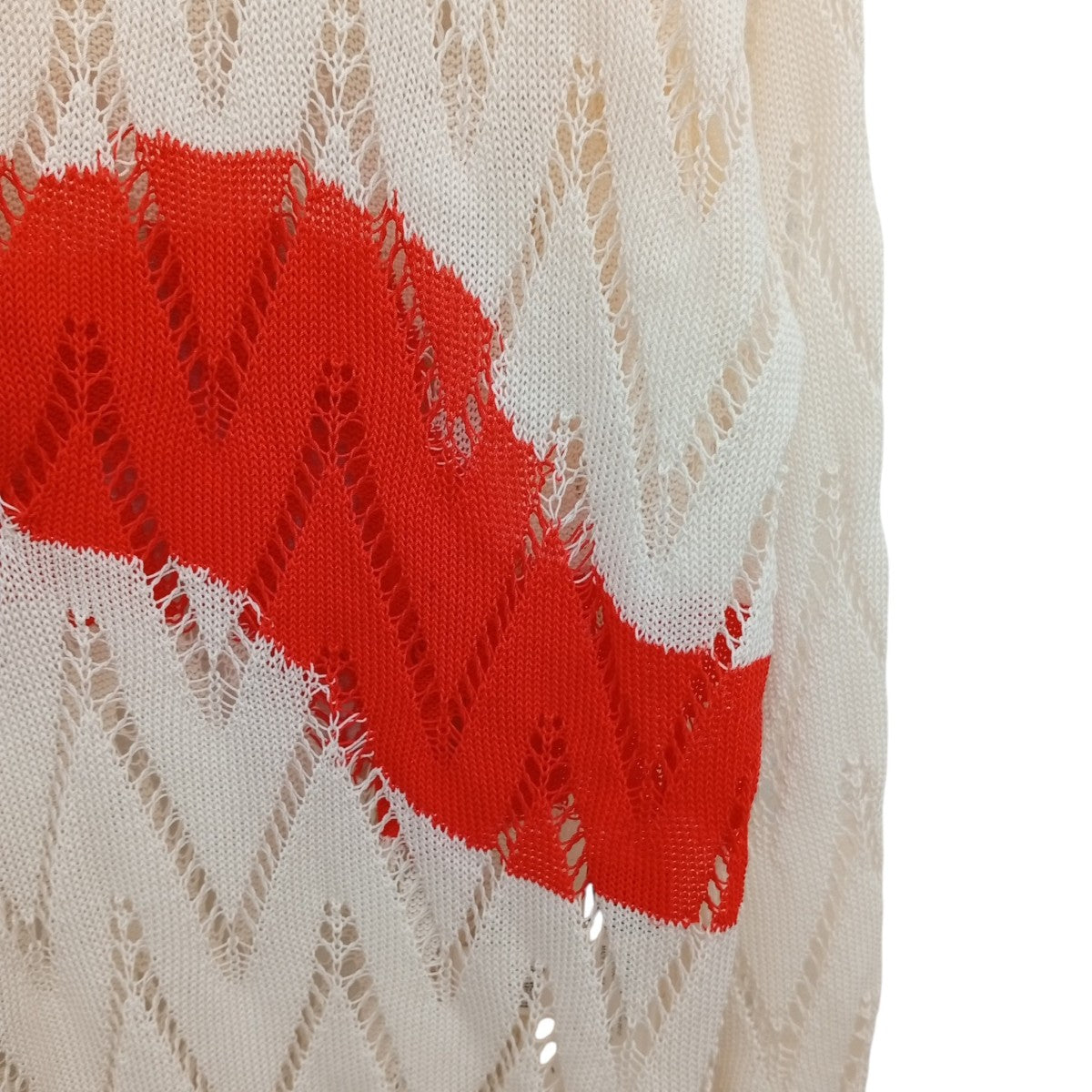 24SSpainting knit poloニットカーディガン