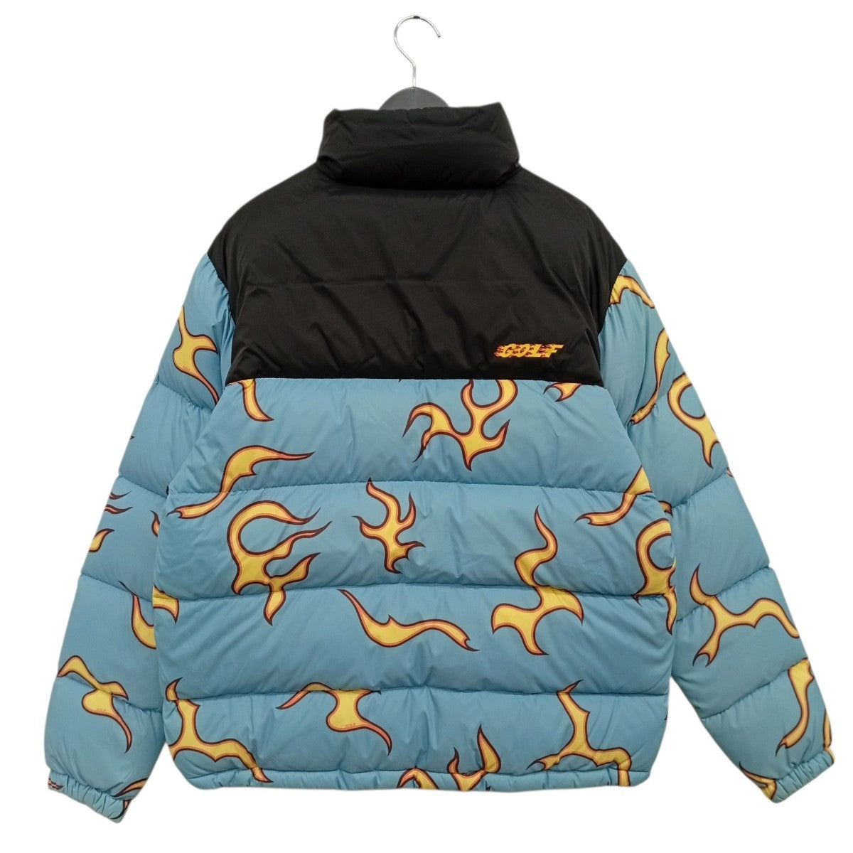 GOLF WANG(ゴルフワン)) FLAME PUFFYダウンジャケット スカイブルー