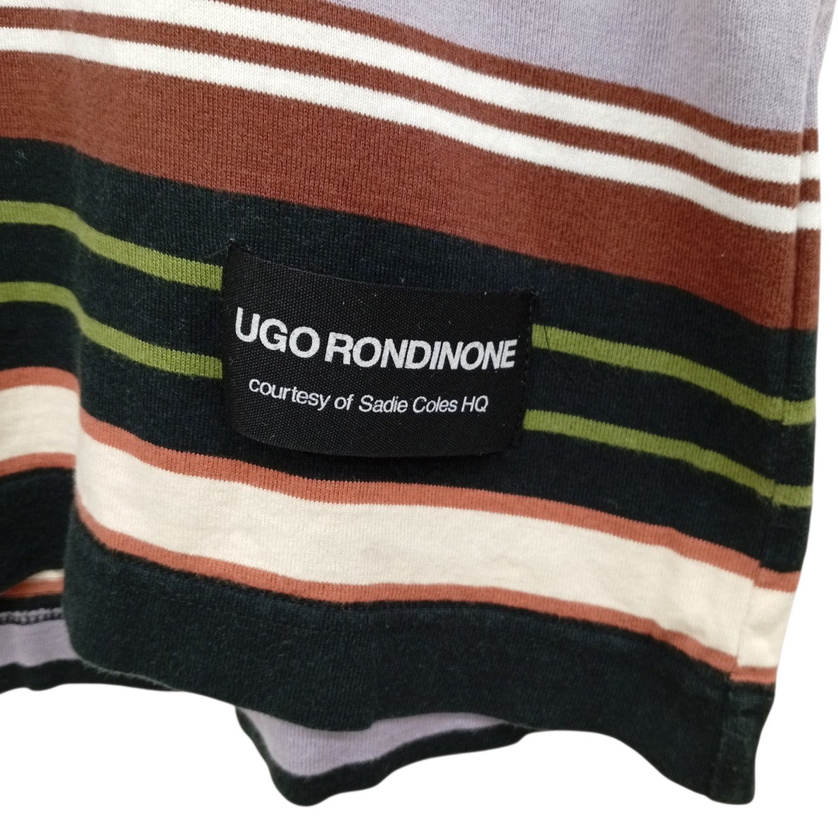 UGO RONDINONEボーダーTシャツKM-T002
