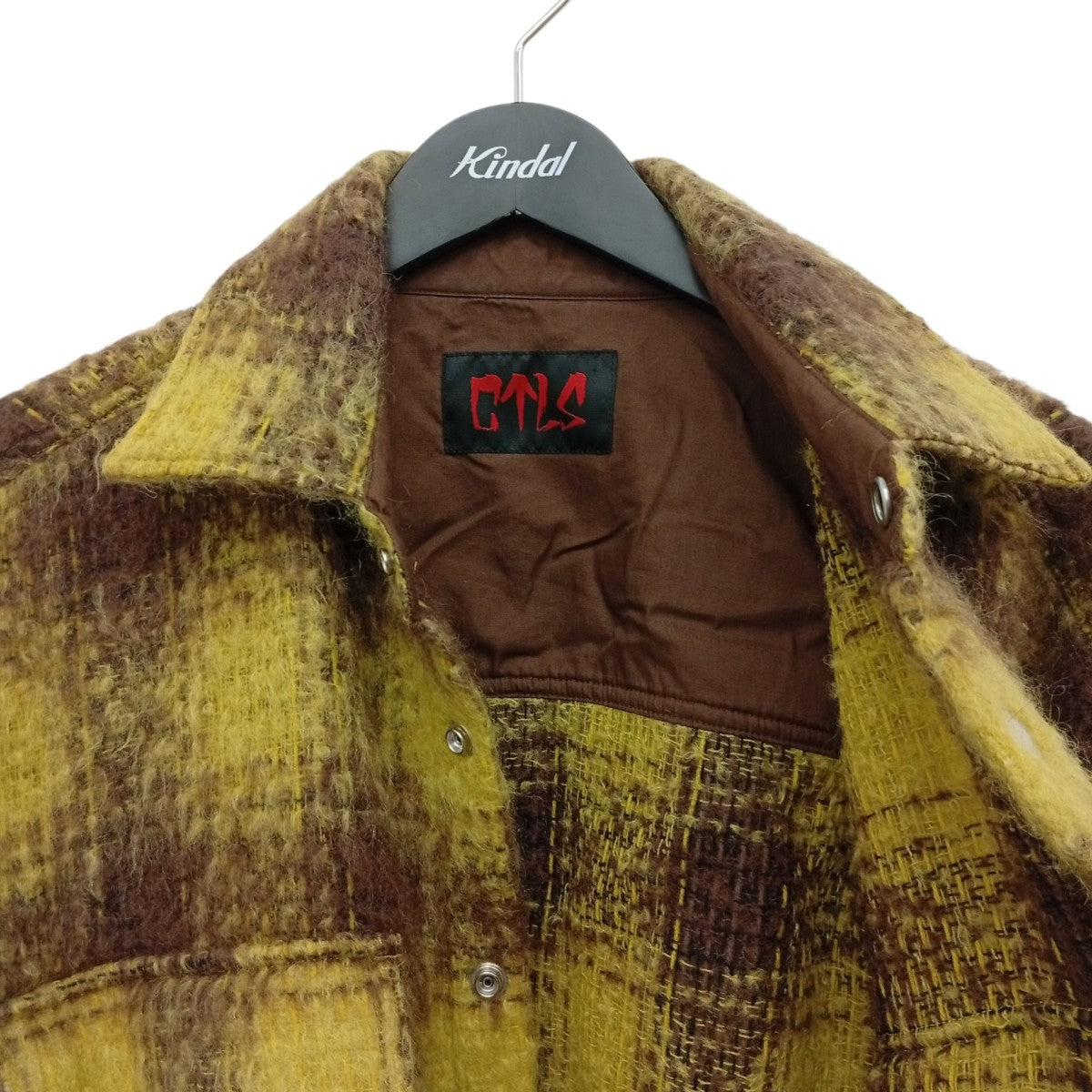 MOHAIR CHECK SHIRTジャケット2301100201