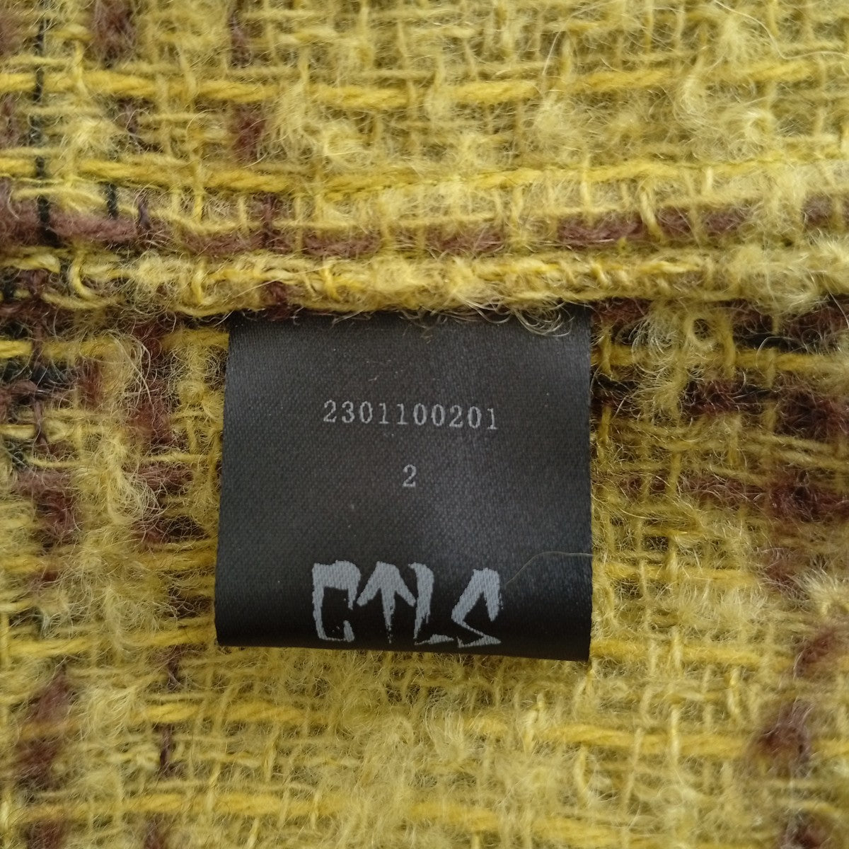 MOHAIR CHECK SHIRTジャケット2301100201