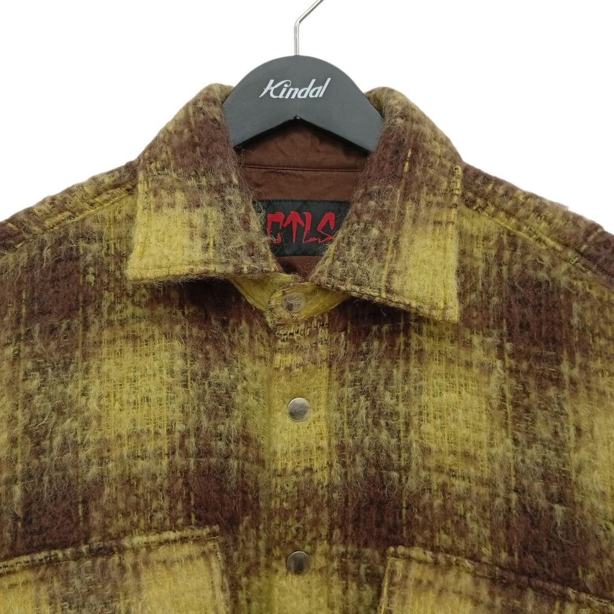 CVTVLIST(カタリスト) MOHAIR CHECK SHIRTジャケット2301100201