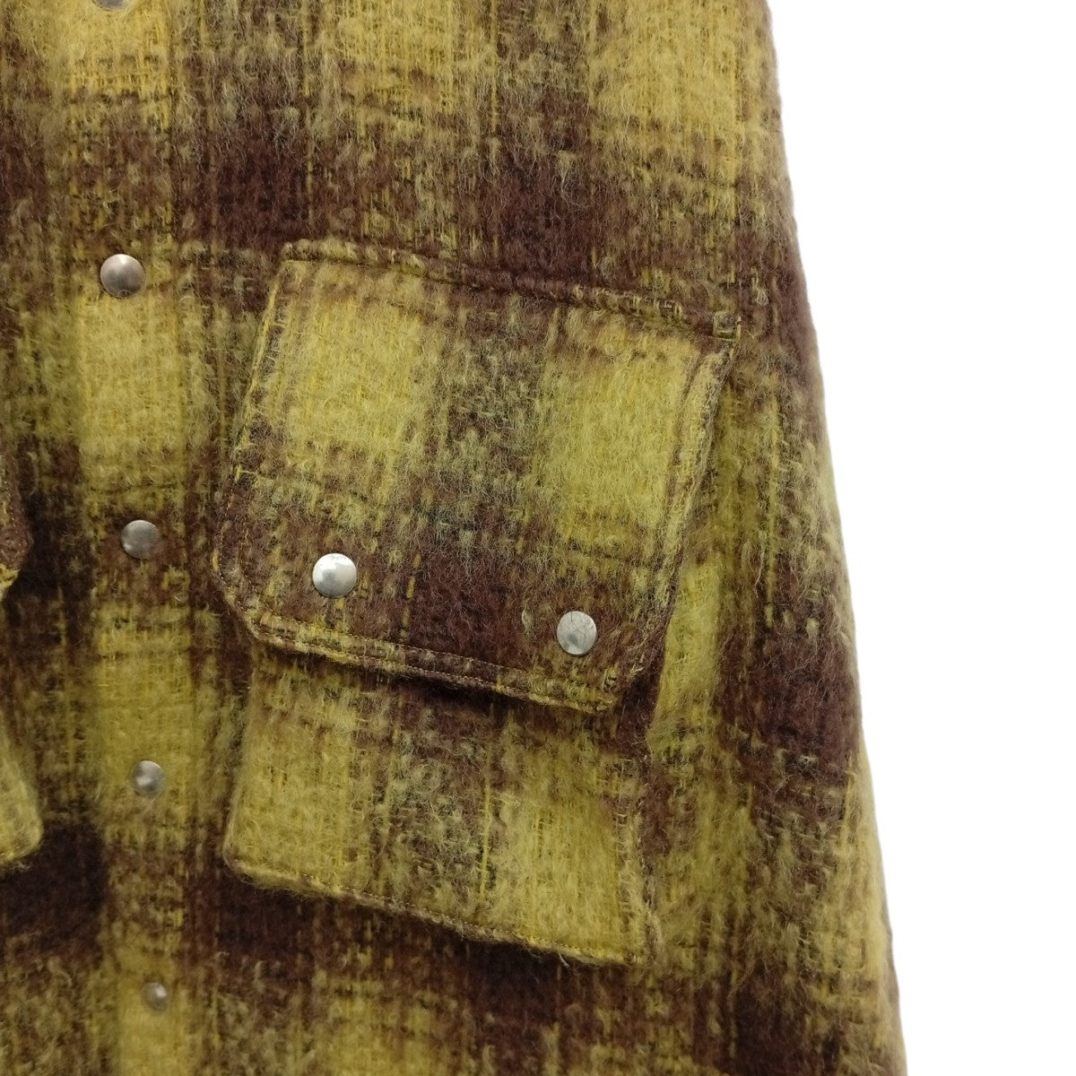 MOHAIR CHECK SHIRTジャケット2301100201