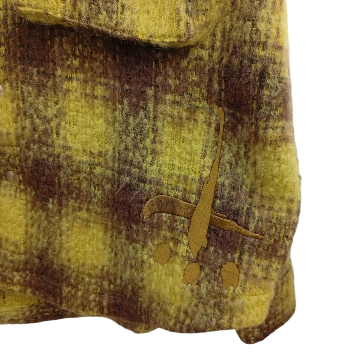 MOHAIR CHECK SHIRTジャケット2301100201