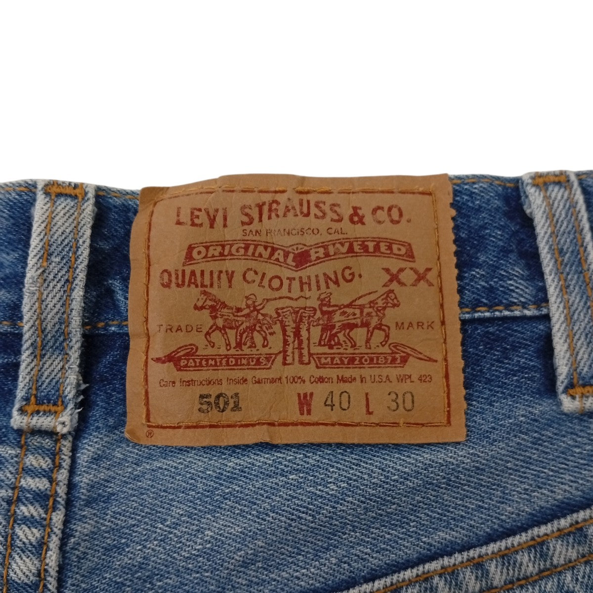 ボタン裏552 USA製デニムパンツ73044-4