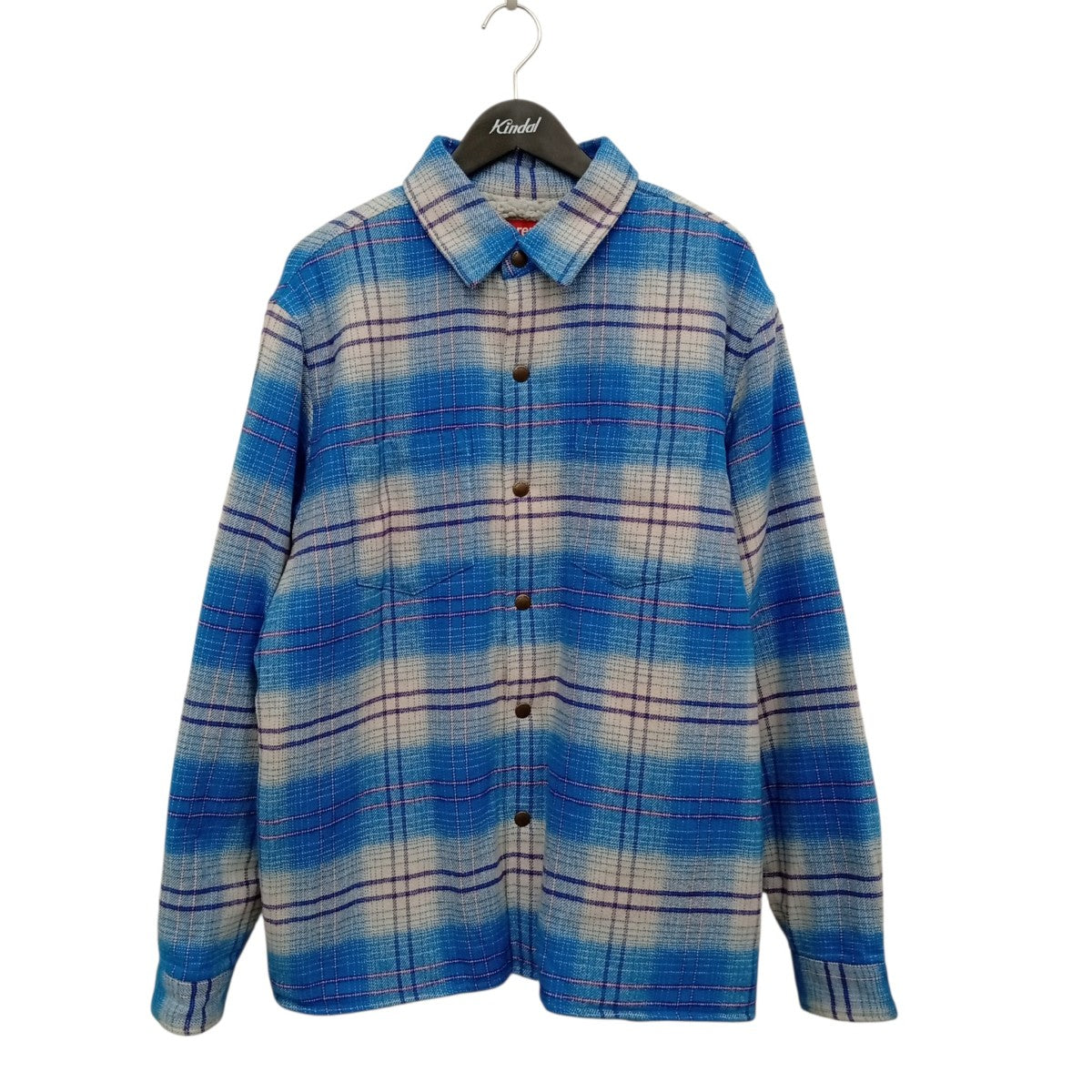 23AWLined Flannel Snap Shirtフリースジャケット