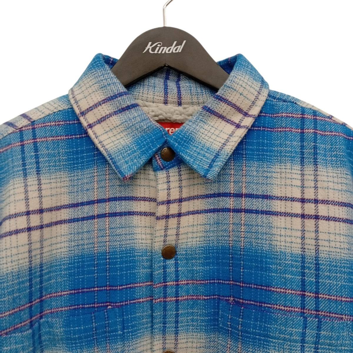 23AWLined Flannel Snap Shirtフリースジャケット