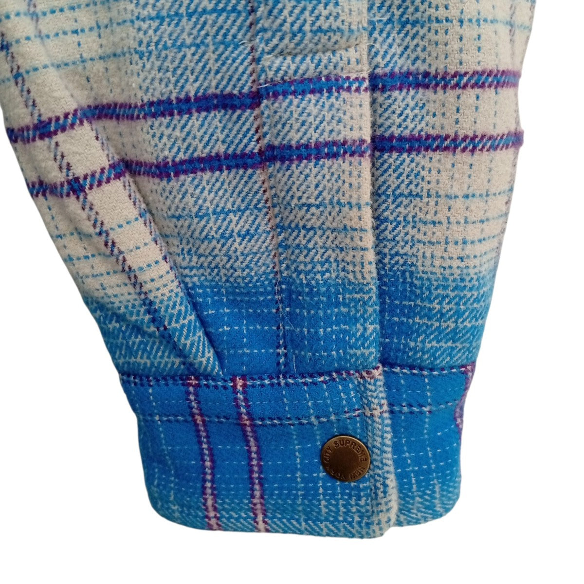 23AWLined Flannel Snap Shirtフリースジャケット