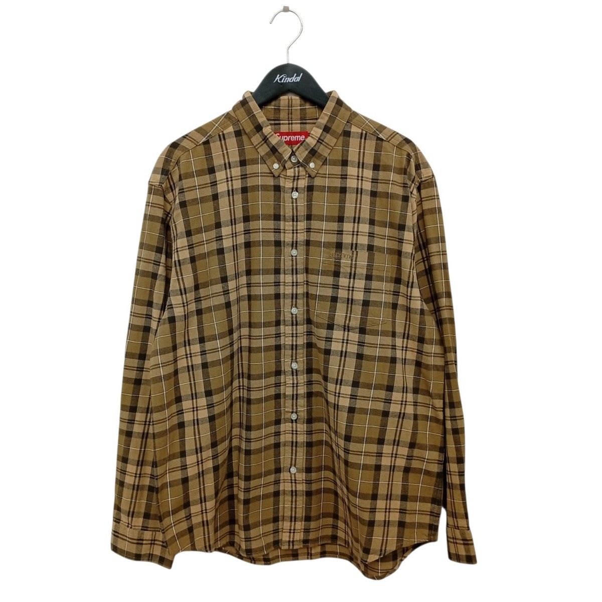 Supreme Plaid Flannel Shirtチェックシャツ 古着・中古-1枚目のアイテム画像