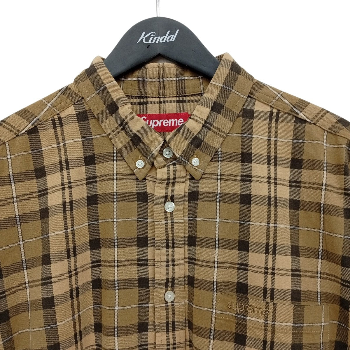 Supreme Plaid Flannel Shirtチェックシャツ 古着・中古-6枚目のアイテム画像