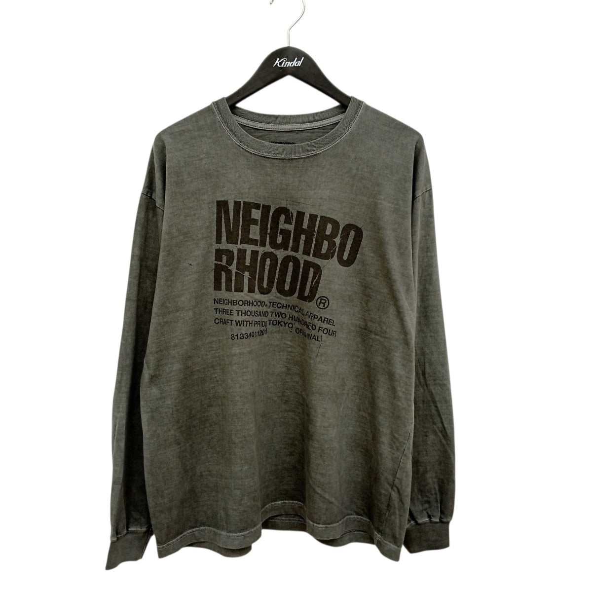 NEIGHBORHOOD NH．TEE LS-11長袖カットソー242PCNH-LT11 古着・中古-1枚目のアイテム画像