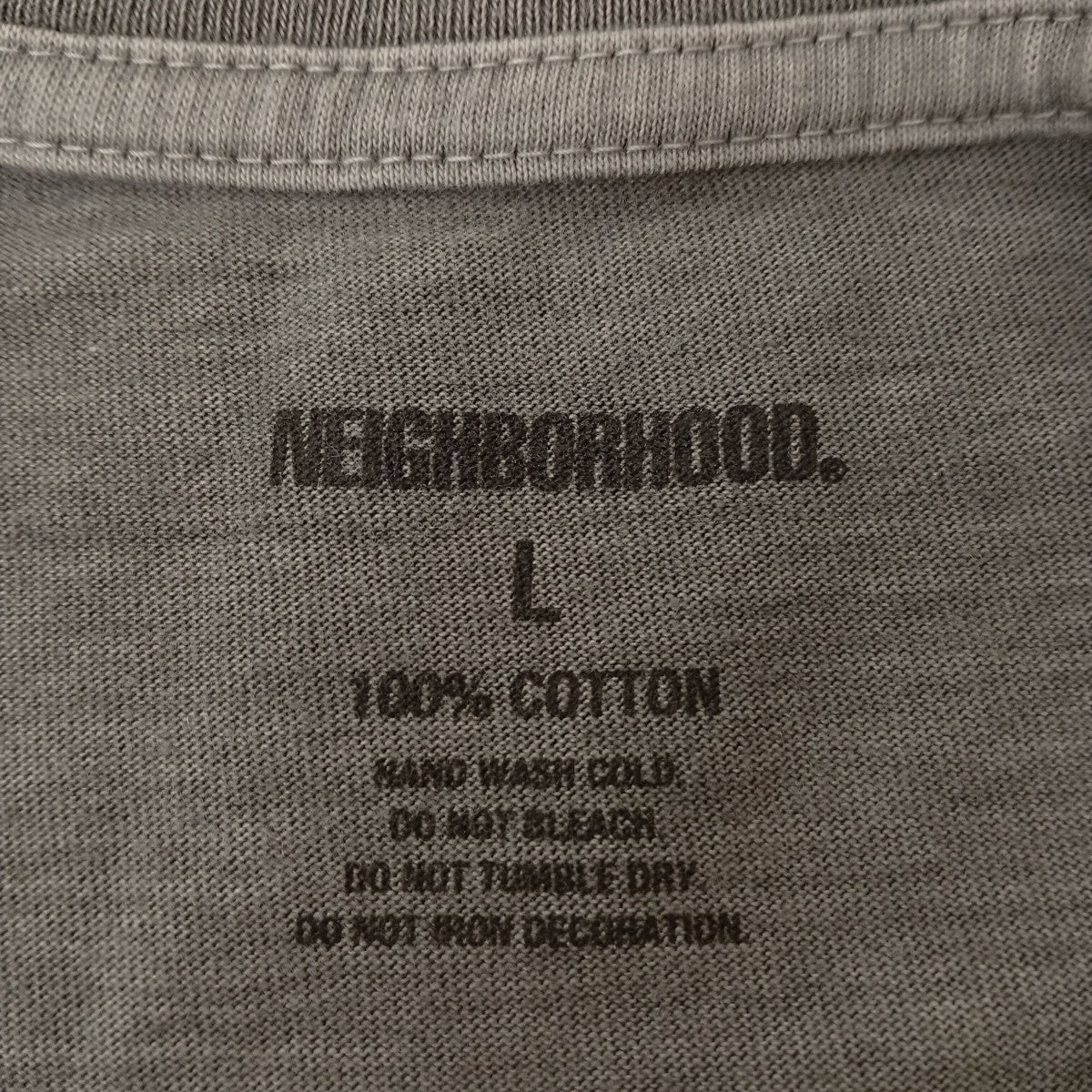 NEIGHBORHOOD NH．TEE LS-11長袖カットソー242PCNH-LT11 古着・中古-3枚目のアイテム画像