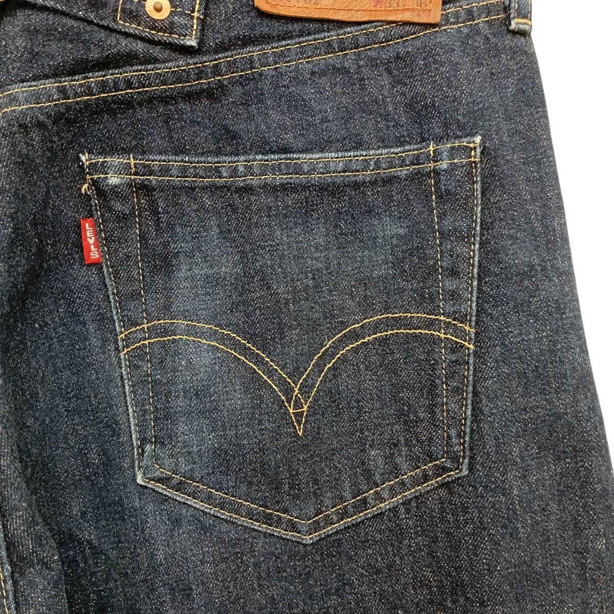 ボタン裏J22 90s シンチバックデニムパンツJB255