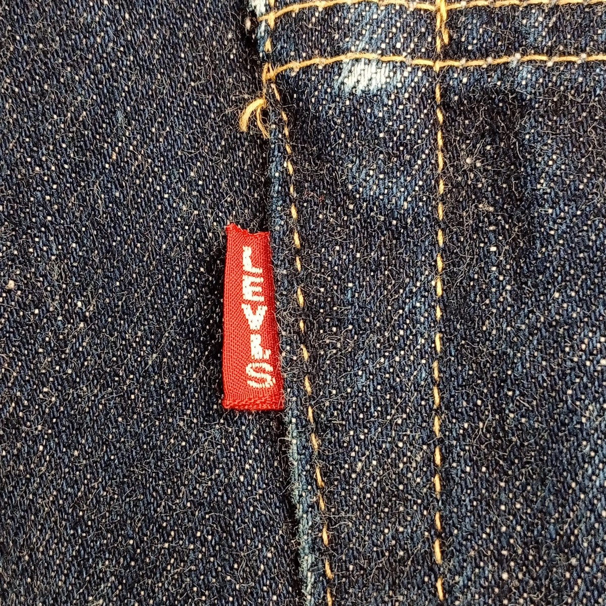ボタン裏J22 90s シンチバックデニムパンツJB255
