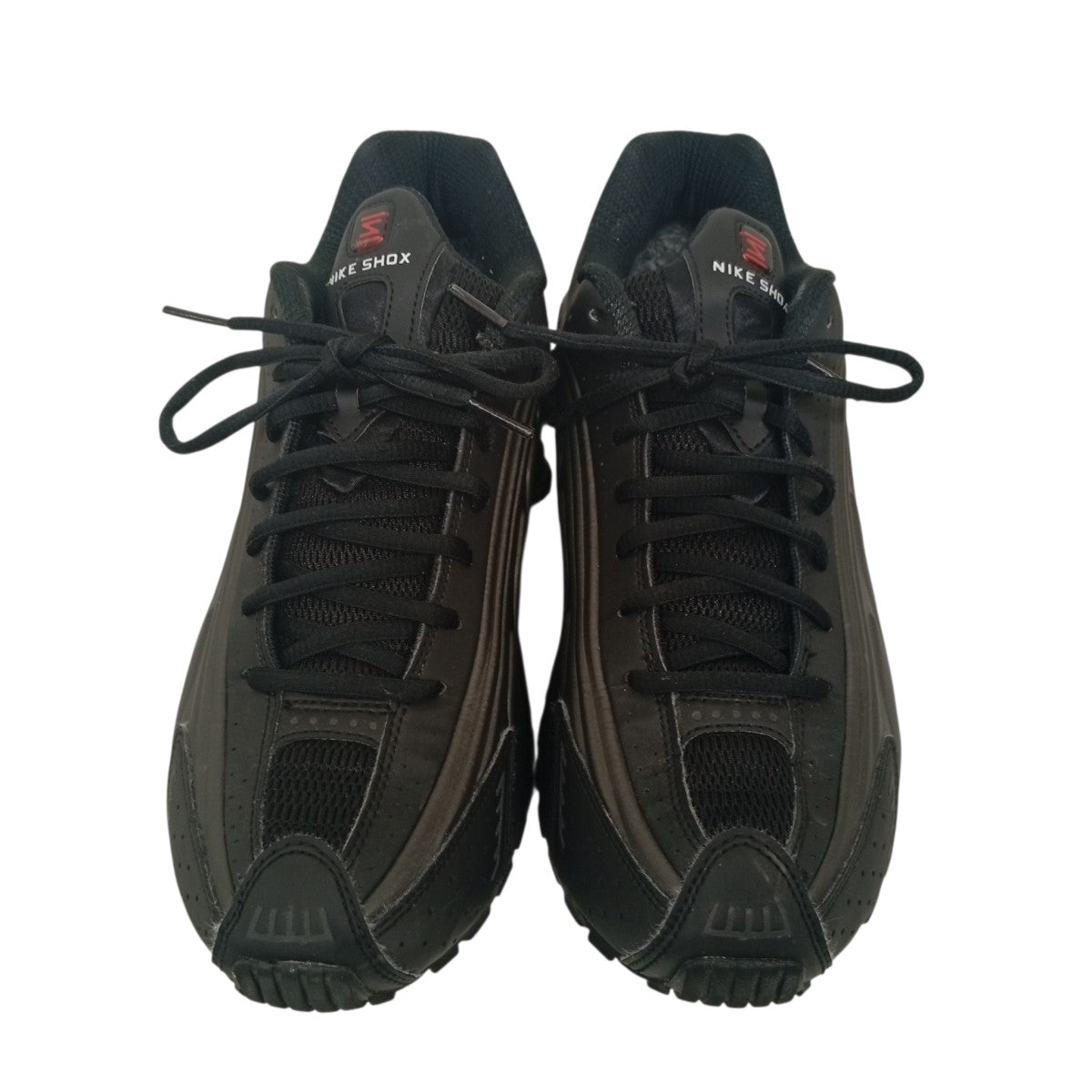 SHOX R4 BLACK BRIGHT CRIMSONスニーカーHQ1988-001