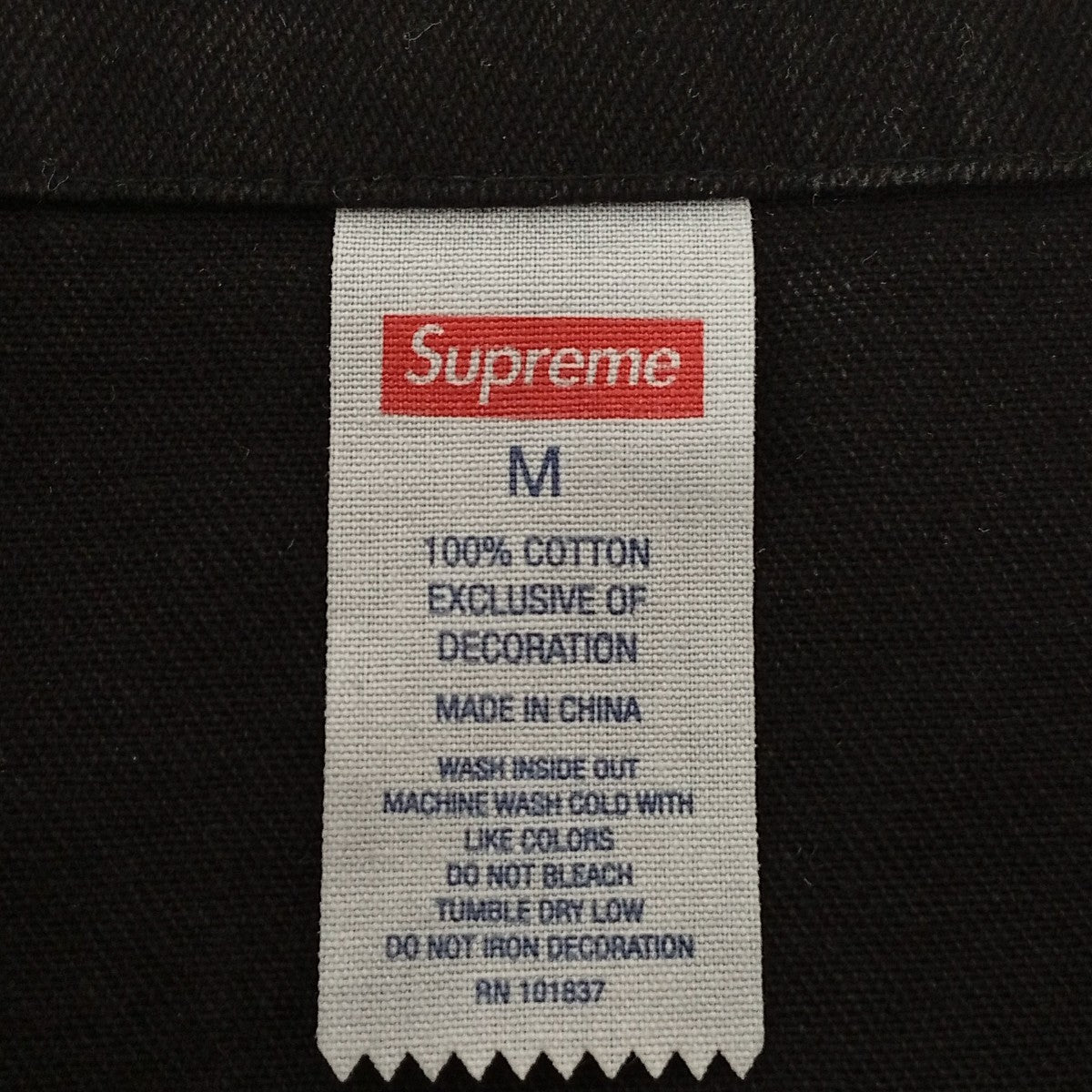Supreme 22AWベースボールシャツ 古着・中古-3枚目のアイテム画像