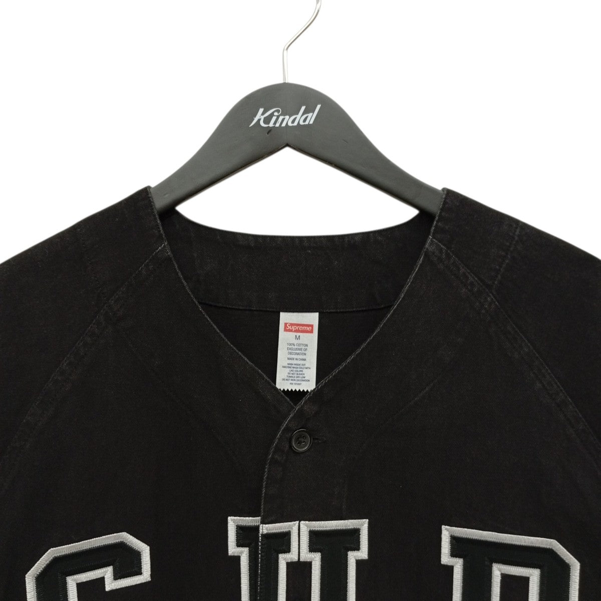 Supreme 22AWベースボールシャツ 古着・中古-4枚目のアイテム画像