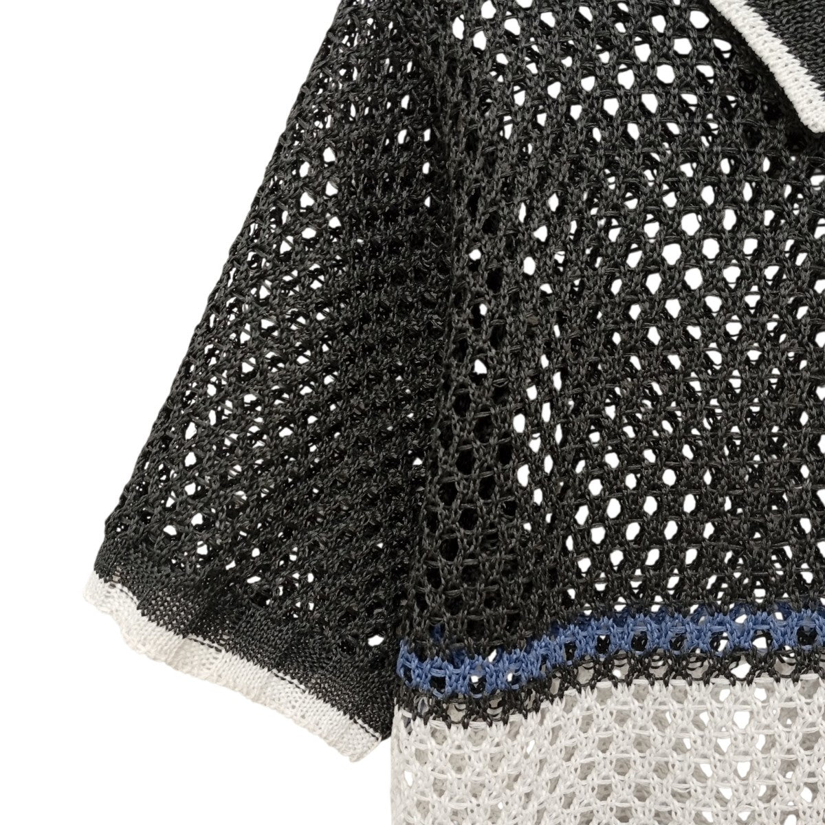 F／CE． MESH KNIT SHIRT半袖ニットFST11241U0001 古着・中古-6枚目のアイテム画像
