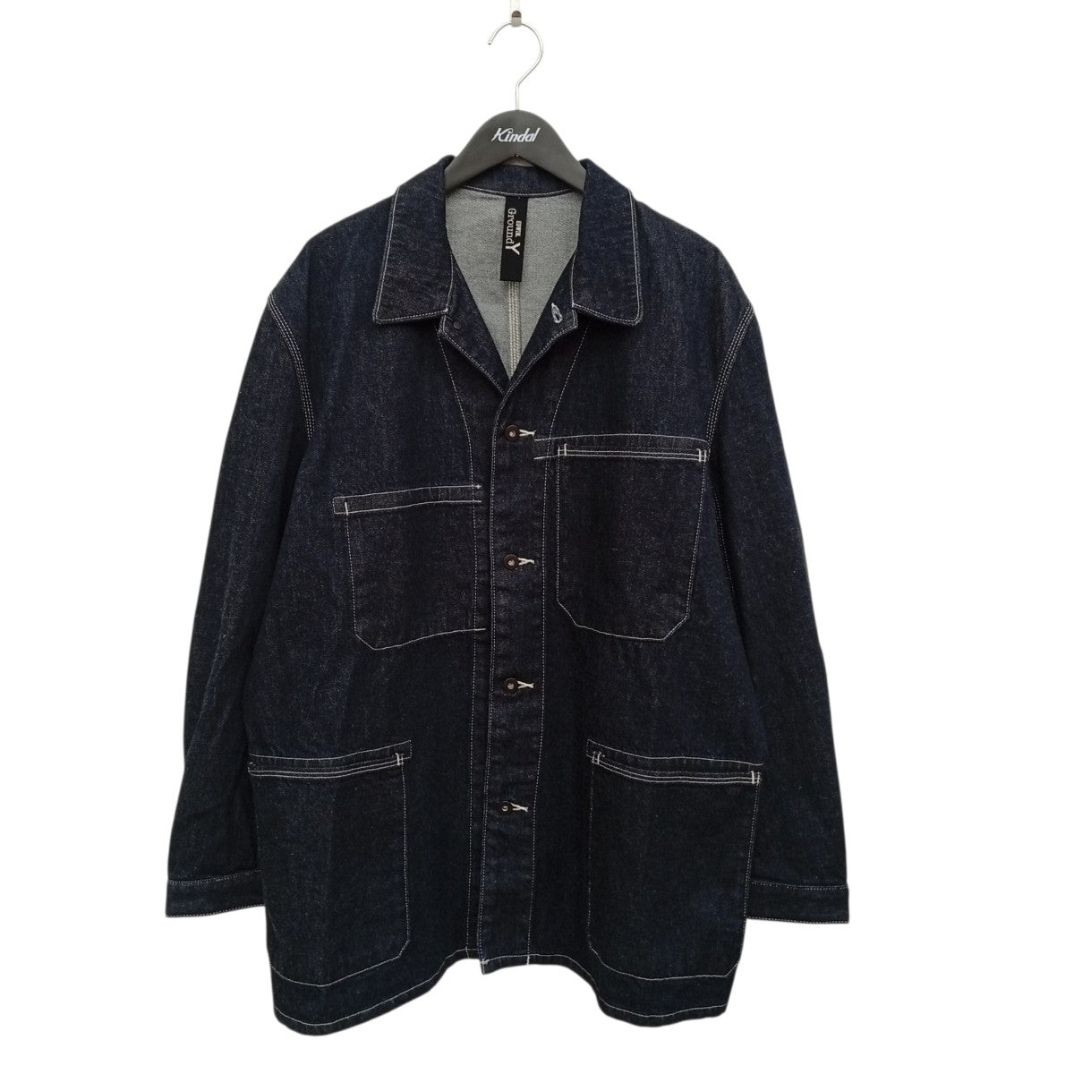 11oz INDIGO DENIM COVERALLデニムジャケットGX-Y01-006