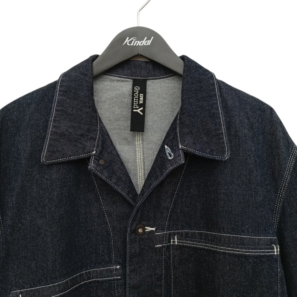 11oz INDIGO DENIM COVERALLデニムジャケットGX-Y01-006